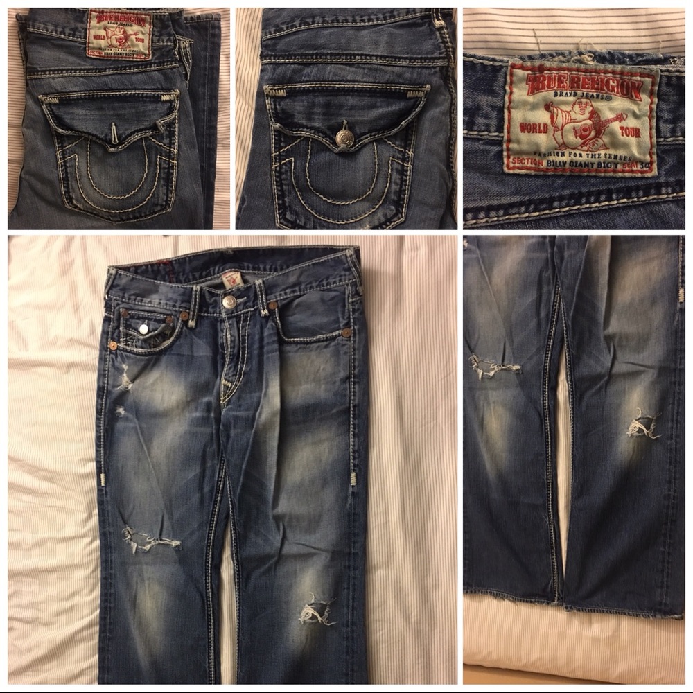 True Religion Men’s Designer Jeans